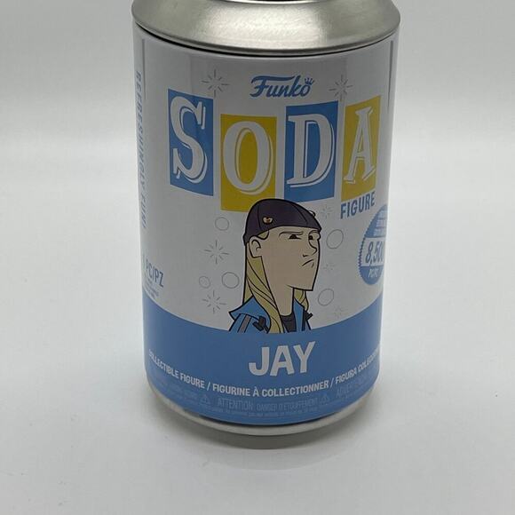 Funko Soda 2021  Jay (Jay & Silent Bob) Vinyl Figures In Can with Pog & Figure - Picture 6 of 6